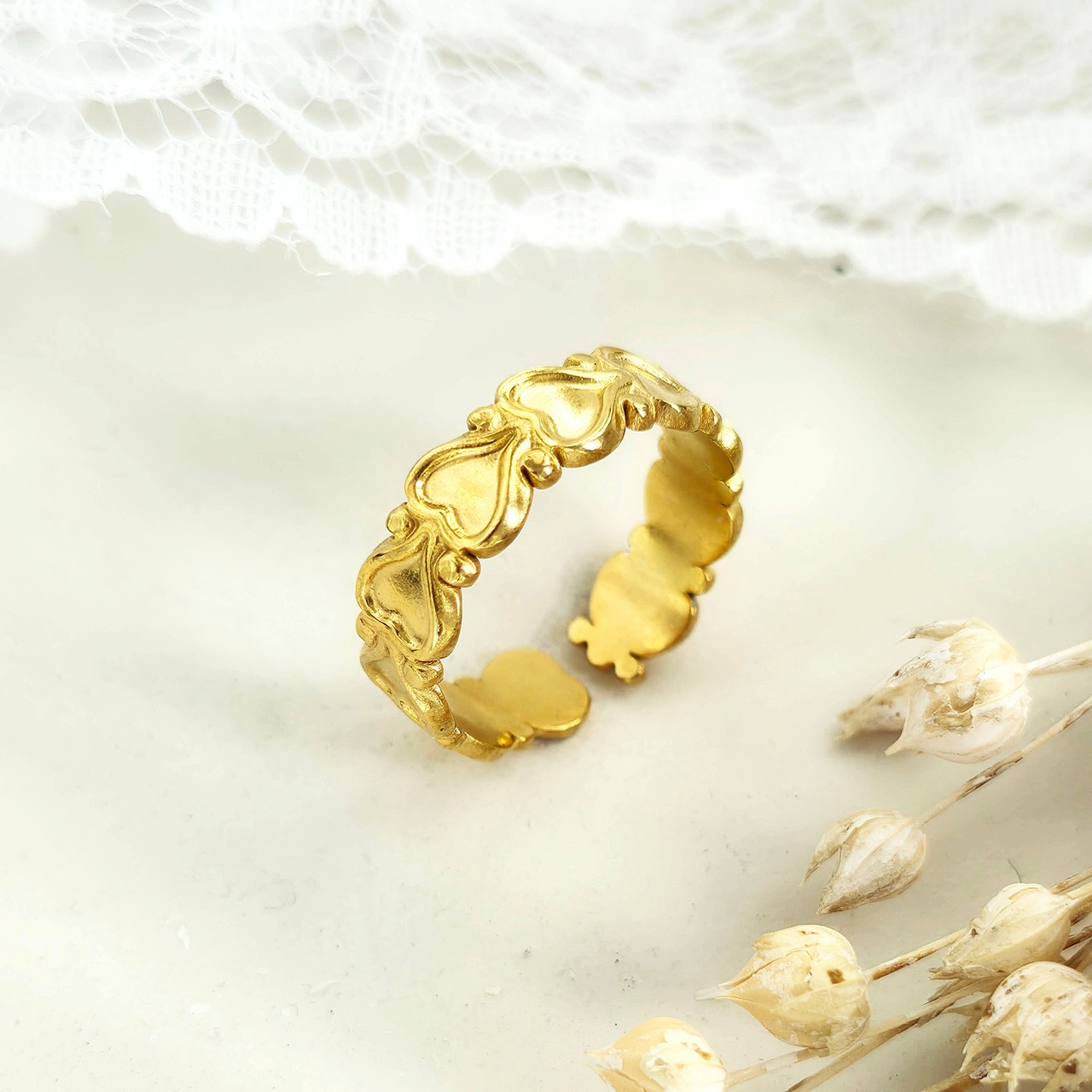 Inel inox Statement -Marime Reglabila- IND1805 - 1 | YEO
