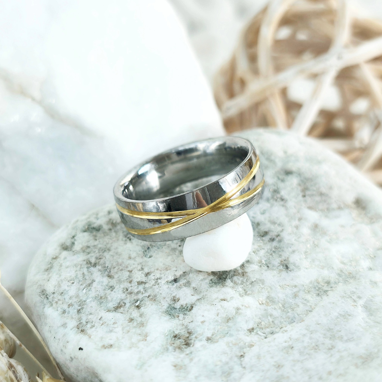 Inel / Verigheta inox - IND1821 - 1 | YEO