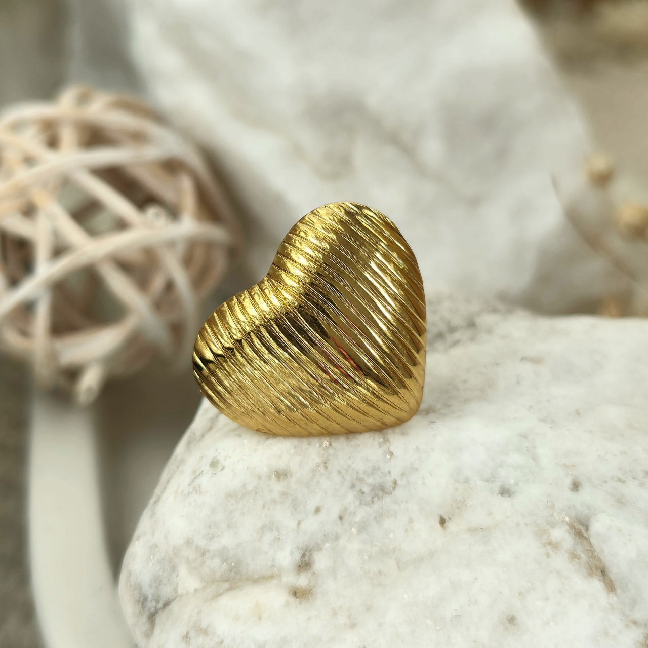 Inel inox Statement -Marime Reglabila- IND1624 - 4 | YEO