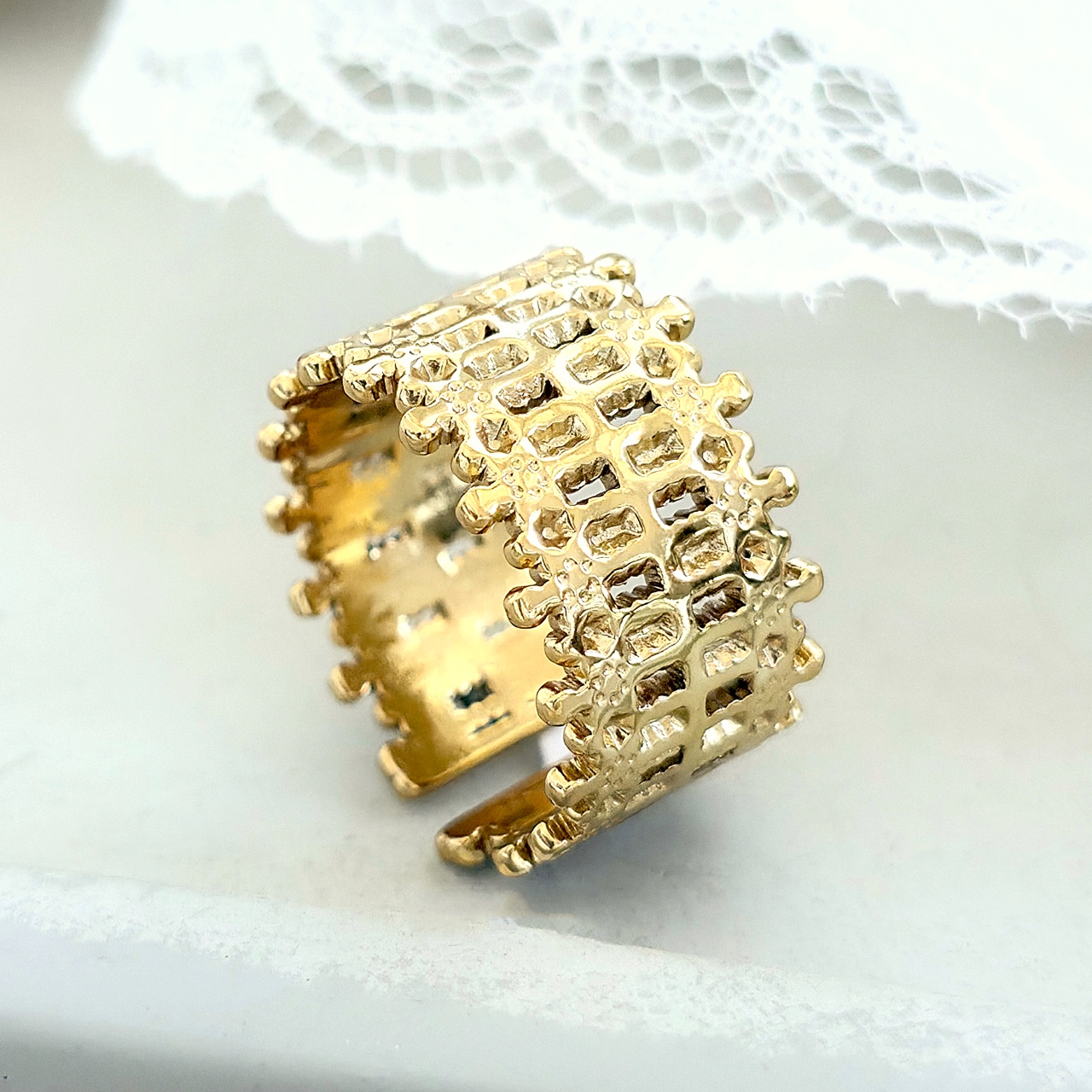Inel inox Statement -Marime Reglabila- IND1672