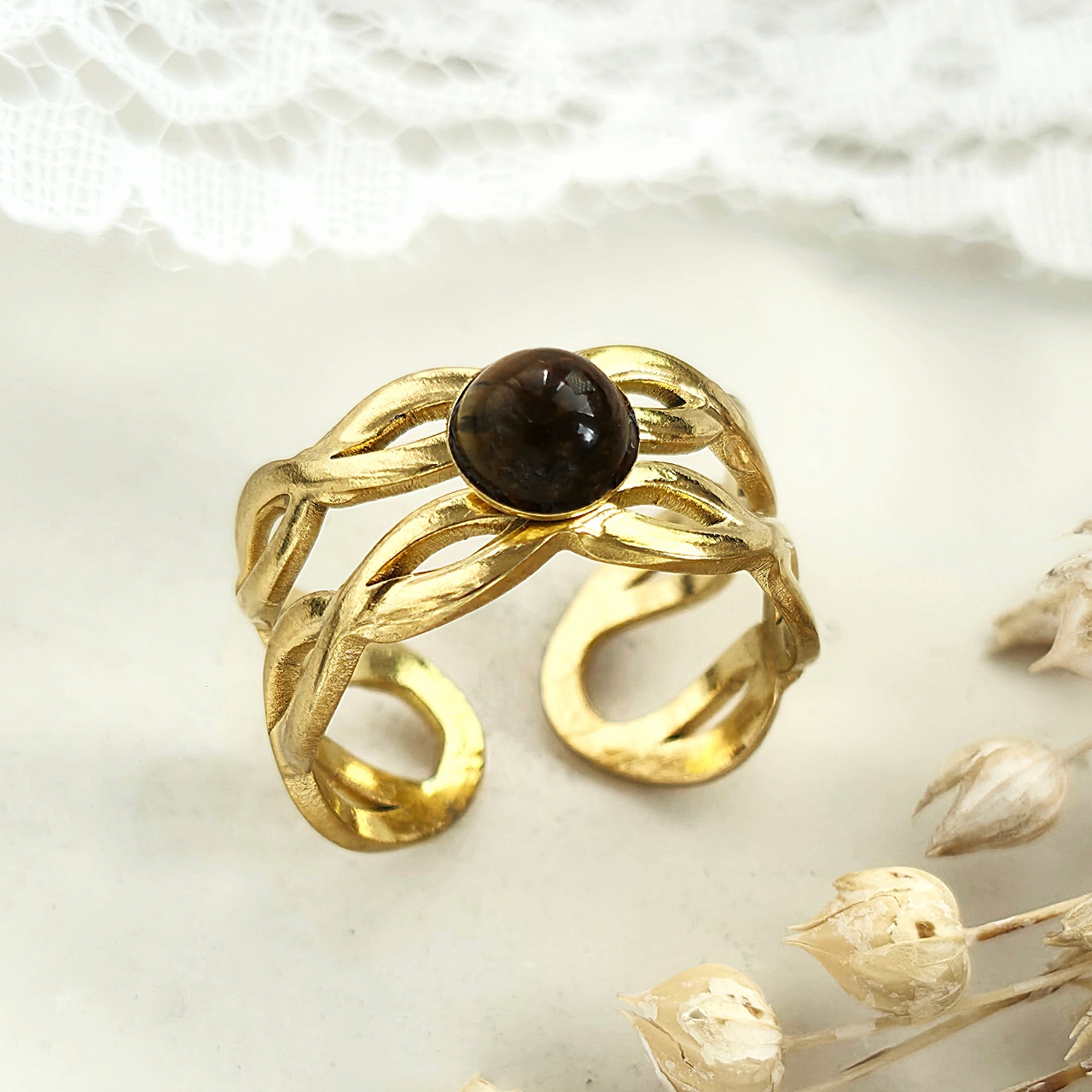Inel inox Statement -Marime Reglabila- IND1796