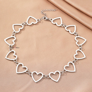 Lantisor Inox Chaîne de Coeurs - CHOCKER - LPD1243