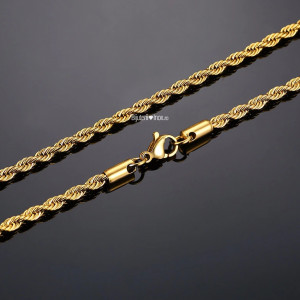 Lantisor Inox Cordage d'Or - LPD1271