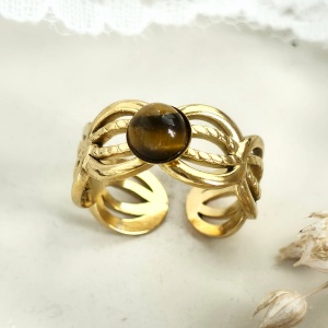 Inel inox Statement -Marime Reglabila- IND1809