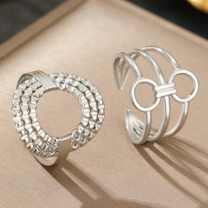 Set Inele inox -Marime Reglabila- IND1567