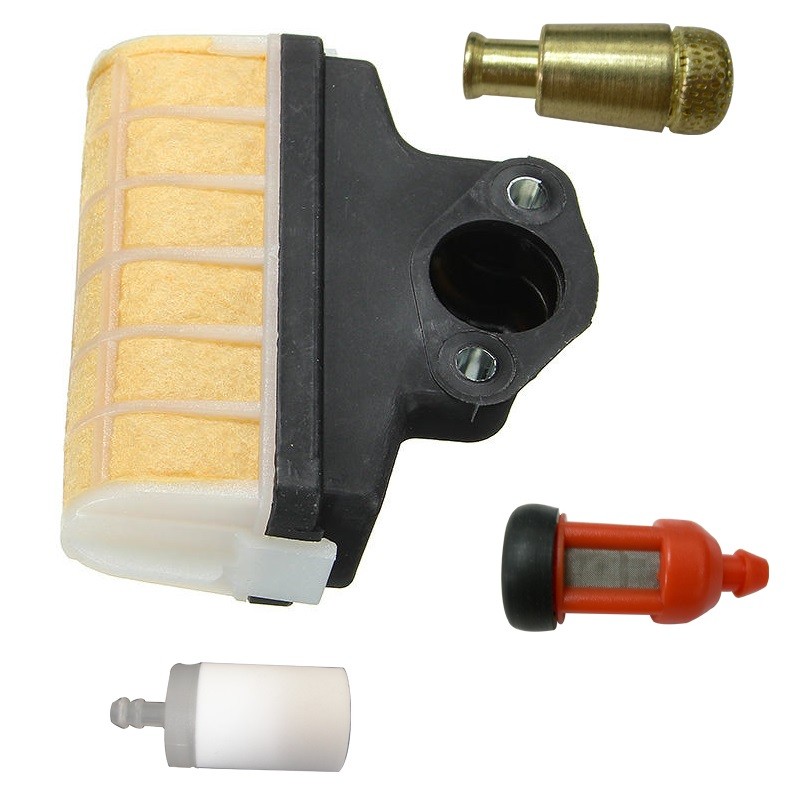 Air filters Gasoline filters Oil filters Parts for chainsaw filters.