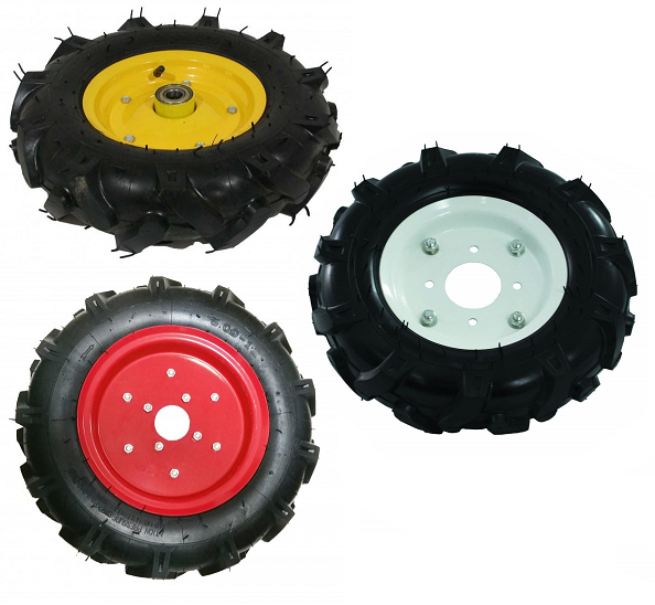 Air tires and wheels