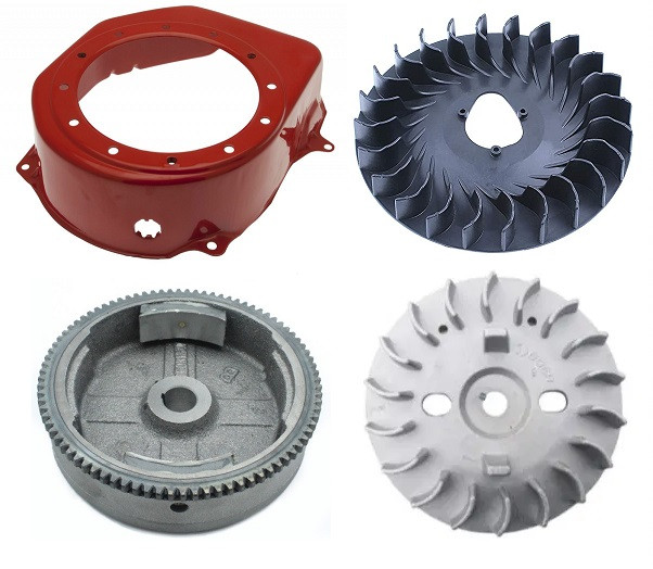Flywheels and power generator pulleys