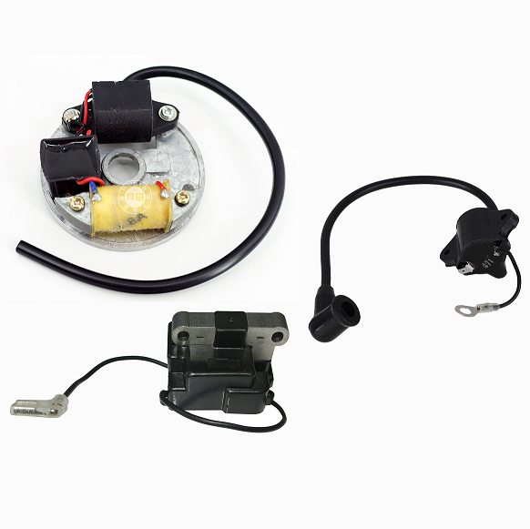 Knapsack mist duster ignition and flywheels