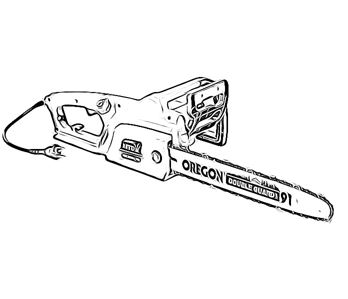 *Spare parts for electric chainsaw