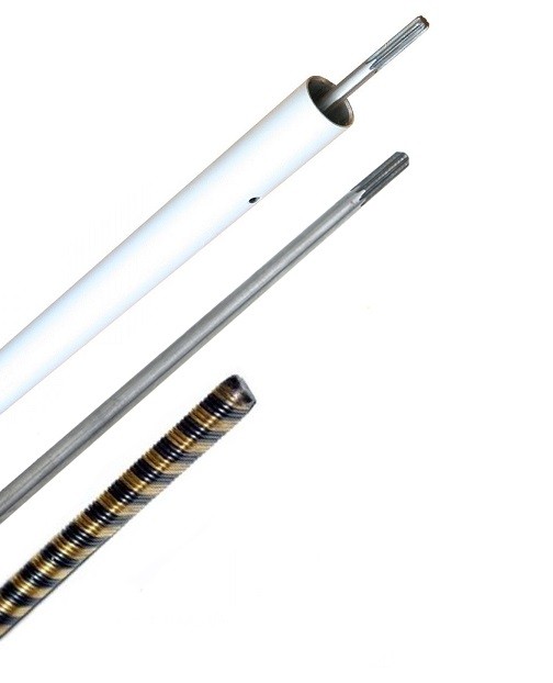 Drive shaft assembly for brushcutters