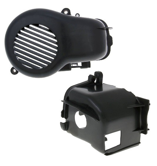 Scooter cooling plastic