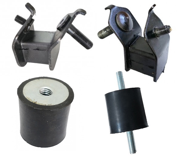 Generator support shock absorbers