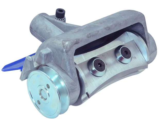 Logs peeler for chainsaw (curved)