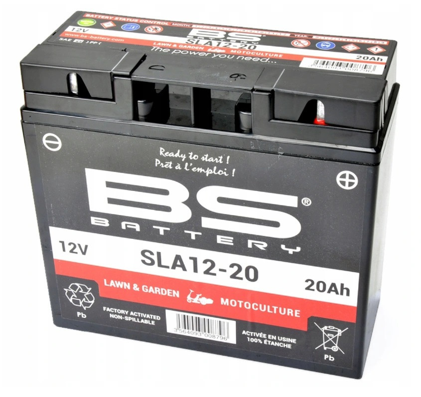 Batteries for motor machines
