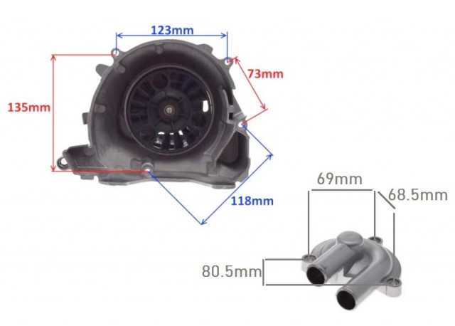 Kit Riparazione Pompa Acqua Aprilia Gilera Piaggio Vespa 101 Octane - IP48817 - Foto 2