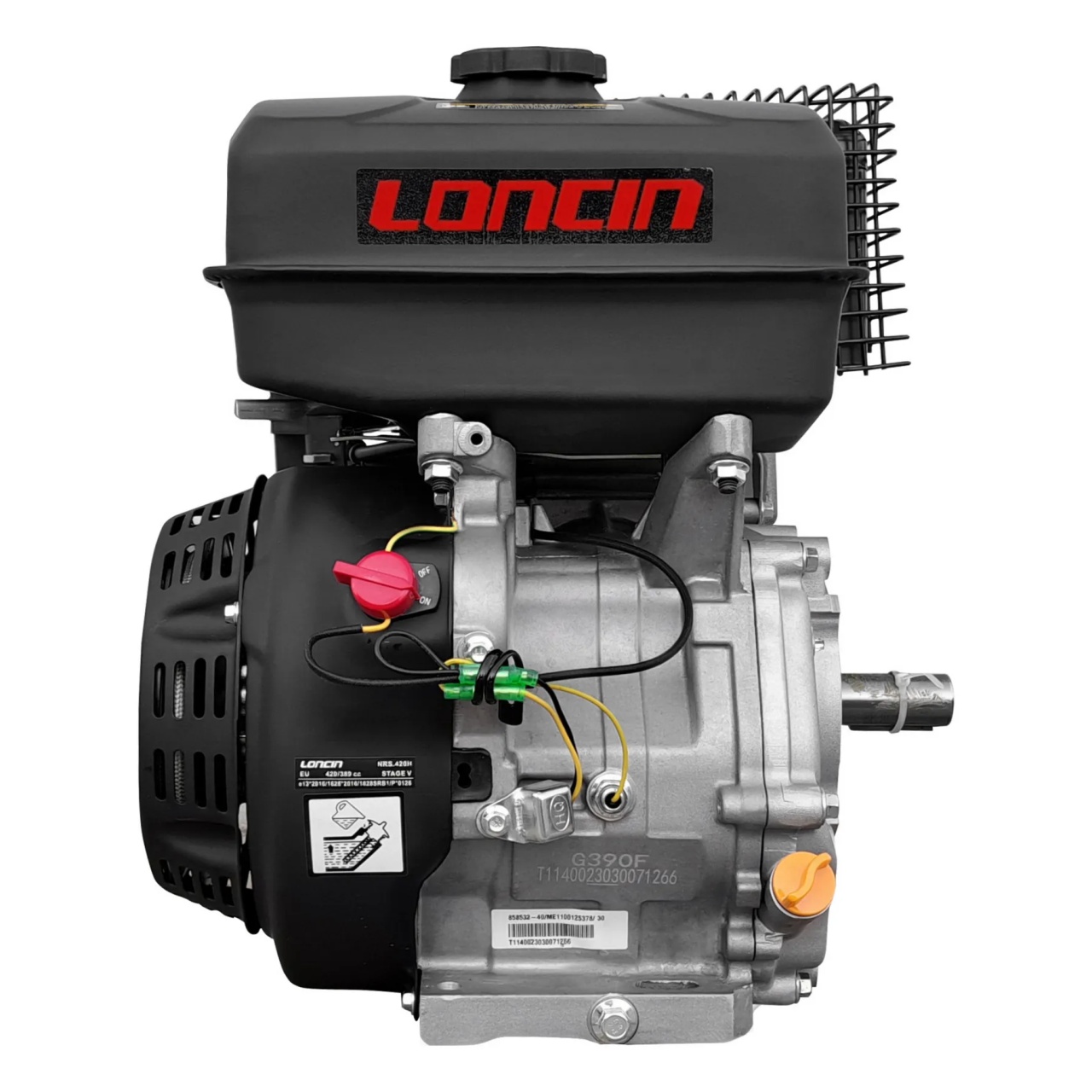 Motor generator / motopompa / motocultor Loncin 13 CP ax pana (G390FA)