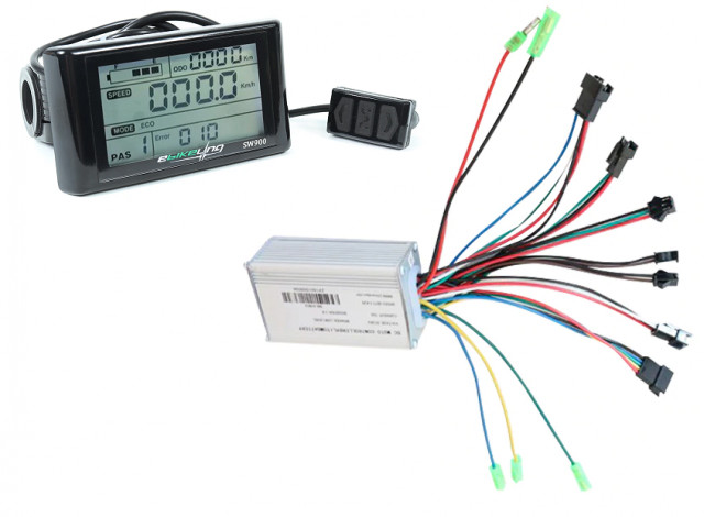 Display controller SW900 electric bicycle (36V 350W)