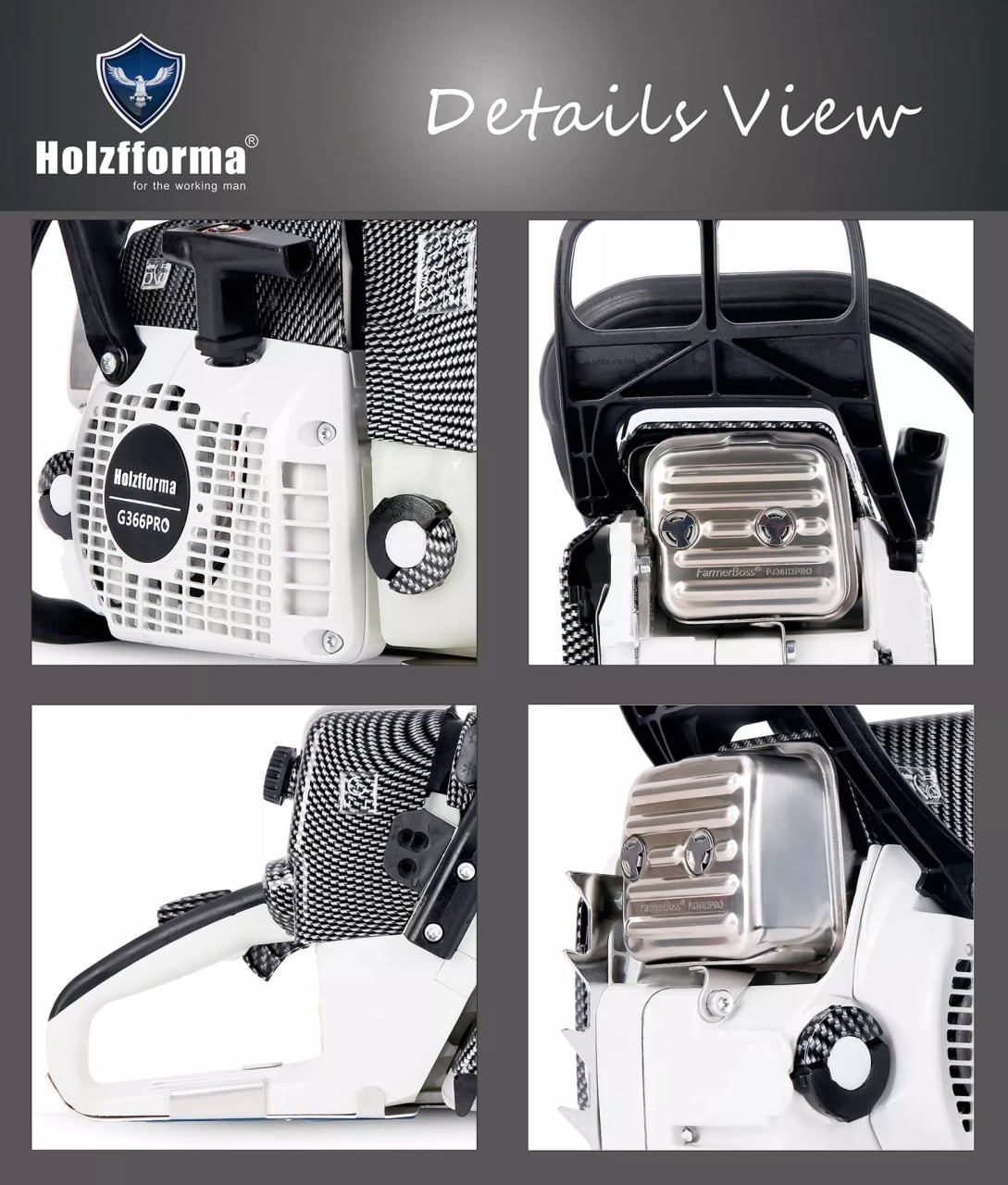 Holzfforma® G366 59cc 59cc PRO