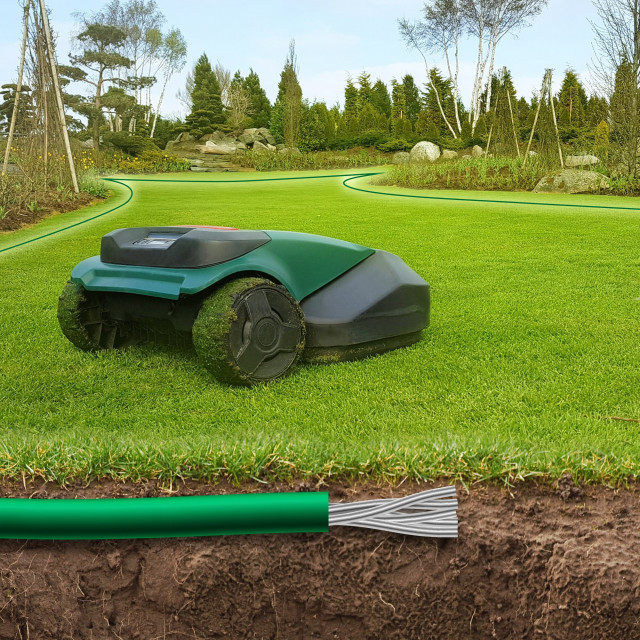 Perimeter cable for robotic lawn mower 3.4mm x 800m