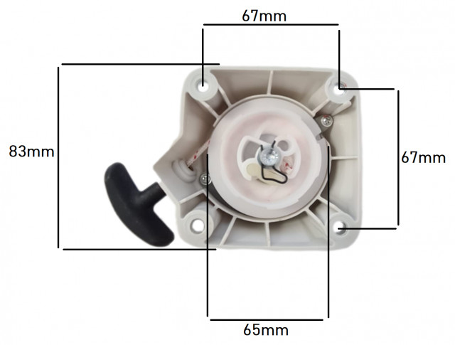 Brush cutter starter for Stihl FS 235, FR 235