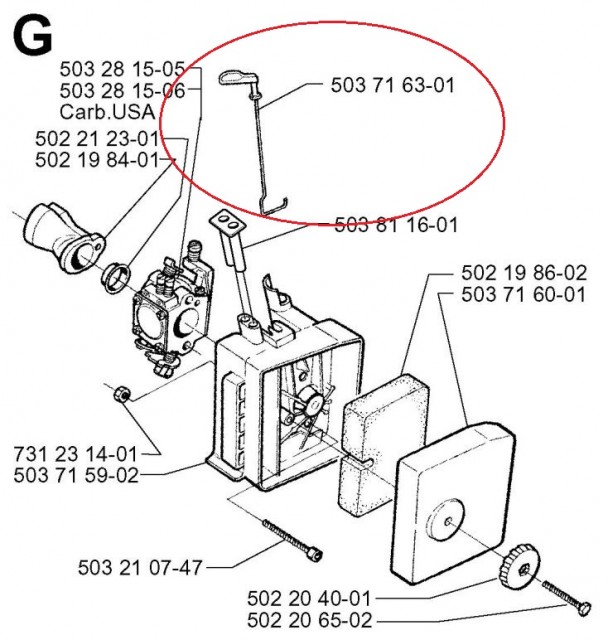 Snap In Primer Bulb For Husqvarna 225 225BX 227 232 322 - Foto 8