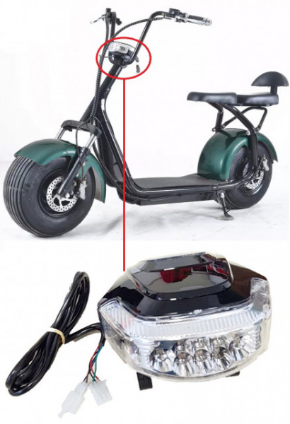 Ηλεκτρικό σκούτερ City Coco (60V)