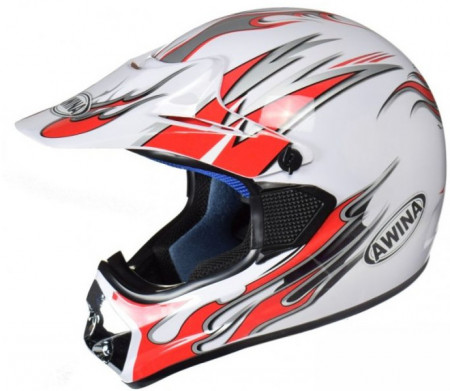 Каска за ATV / Enduro черна матова (M)