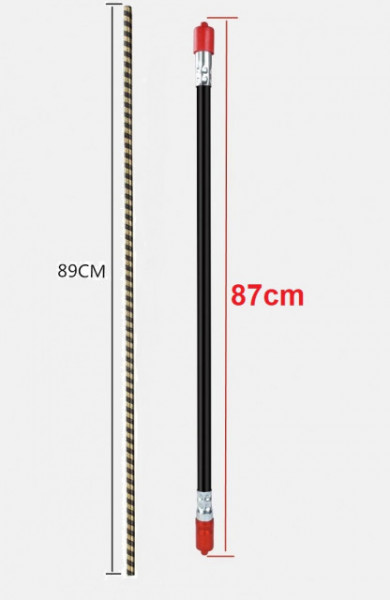 Asta flessibile completa per motosega 890mm / ❒7mm