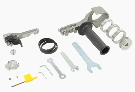 Attachable flex device for wood processing (short)