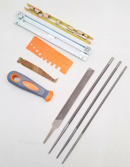 Chainsaw chain sharpening kit (10 pcs)