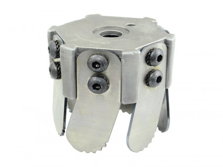 Device for extracting MOLE weed roots