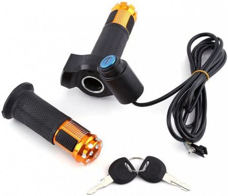 Electric bike / scooter acceleration (with voltage indicator and key)