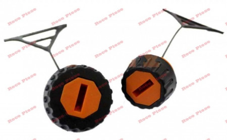 Kit gicleurs essence + huile compatible tronçonneuse Stihl (modèle orange)
