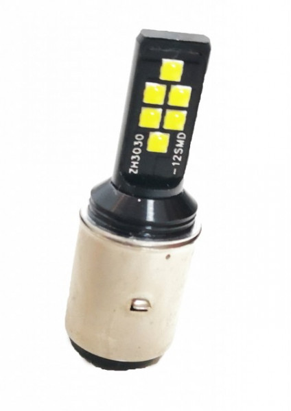 Lampadina faro scooter, Atv, moto 12 SMD ZH3030