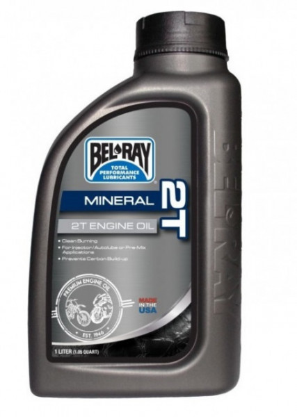 Olio minerale Bel-Ray 1L (per motori 2T)