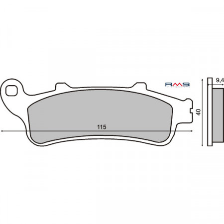 Pastiglie freno anteriore Honda Pantheon 125cc RMS scooter