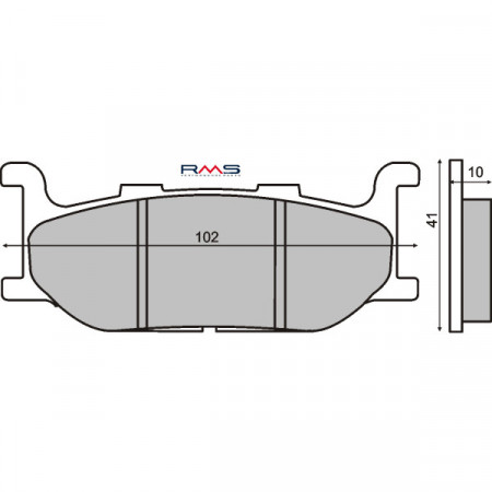 Pastiglie freno anteriore Yamaha Majesty 400cc RMS