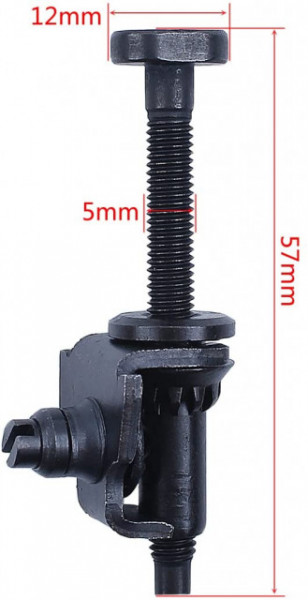 Tendicatena Husqvarna 340, 345, 350, 351, 353, 357, 359 (testa del bullone ovale)