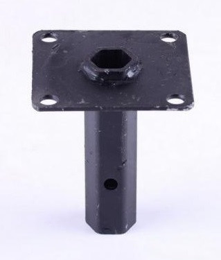 Диференциална полуоска за мотокултиватор с квадратна основа (h 125mm Шестоъгълник - 24mm)