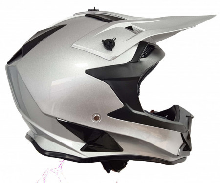 Каска за ATV / Enduro сива (XL)