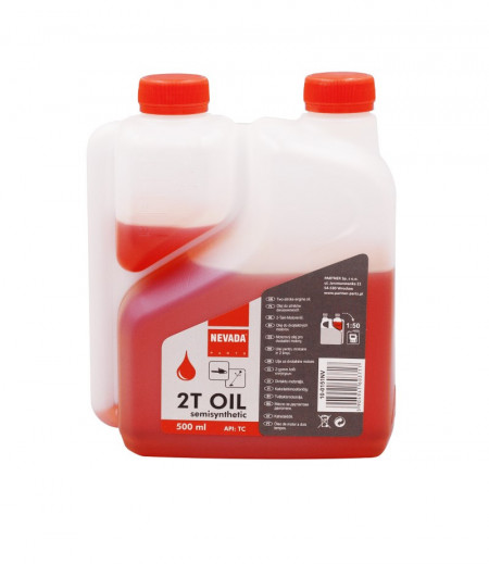 Смесено масло 2T червено Nevada (0.5L)
