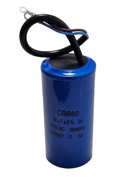 Стартов кондензатор на електродвигател (CBB60 375V 50/60Hz 35uf)