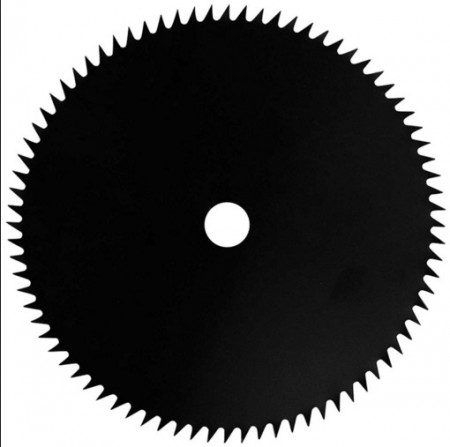 Циркулярен диск за моторни тримери/косачки 255 x 80T x 25.4mm (семпъл)