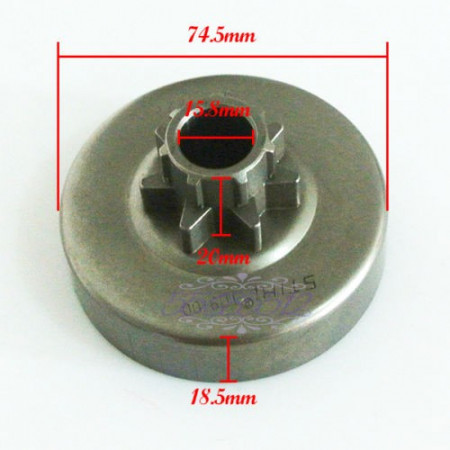Clutch pot for chainsaw Stihl MS 380, 038 - wheel