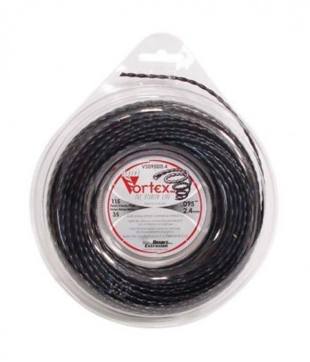 Fir motocoasa / trimmer Vortex 3mm, 43m (rasucit)