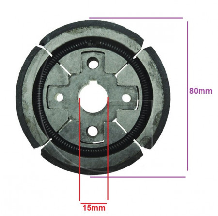 Frizione Wacker RM75 (cal.1) diametro 80 mm