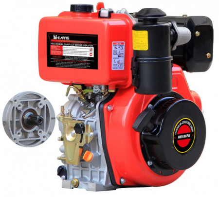 Motore diesel 186FA (asse scanalato 10CP)