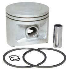 Piston complet de tronçonneuse Husqvarna 371, 372 (52mm) - compression supplémentaire