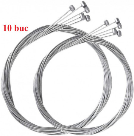 Комплект 10 бр. спирачни задни кабели за велосипед 75cm (без риза)